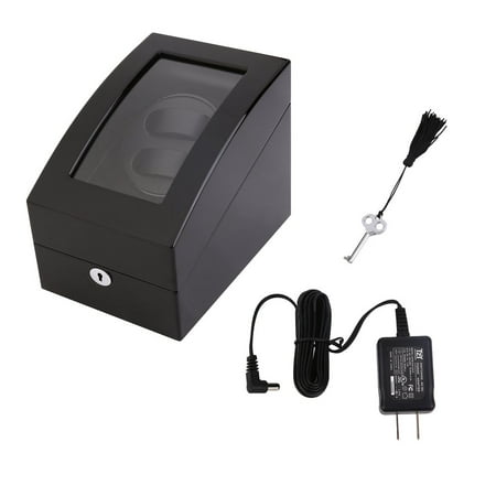 Automatic Rotation Silent 2+3 Watch Winder Case Display Box Luxury Storage Holder Organizer Case Great Gift