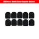 thumbnail image 4 of Pegatizas de las yemas de los dedos de juego Atendas transpirables Pantalla táctil de juegos de 18 pines Accesorios de jugadores Sensitive Single Pack negro Pack de 100 Inevent EL015122-01, 4 of 7