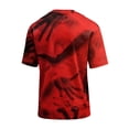 thumbnail image 6 of IAJDKMEK Men's Summer Graphic T-Shirt - Halloween Print Crewneck Tee for Men, Lightweight Breathable, Funny Casual Shirts for Daily & Costume Party,Gray L, 6 of 7