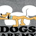 thumbnail image 3 of Mickey & Friends - Pluto Dogs Happy Place - Toddler And Youth Long Sleeve Graphic T-Shirt, 3 of 5