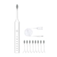 thumbnail image 3 of LSLJS Electric Toothbrush Electric Toothbrush with 8 Brush Heads Smart 6-speed Timer Electric Toothbrush IPX7 -Newly Upgraded Electric Toothbrush Longer Life Fas, Electric Toothbrush, 3 of 9