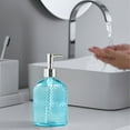 thumbnail image 6 of 17Oz Glass Soap Dispenser with Pump for Kitchen,Refillable Liquid Hand soap Dispenser, Clear Soap Dispenser Bathroom for Hand soap, Dish Soap, Lotion, 6 of 6