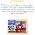 thumbnail image 2 of Rompecabezas de Dinosaurio Melissa & Doug con 12 piezas y Caja de Madera Portátil Infantil Melissa & Doug MD-9445, 2 of 2
