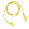LXW Crocodile Clip Test Lead Dual Ended 10mm Opening Testing Cable Wire