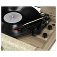 thumbnail image 2 of Victrola Highland Bluetooth Belt Drive Wooden Turntable with FM Radio & Aux-in, Farmhouse Walnut, 2 of 2