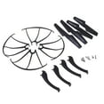 thumbnail image 1 of Juego de hélice + Protección Zulema para X5SC X5SW drone quadcopter color negro, 1 of 8