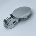 thumbnail image 3 of Goodhd 4Pcs 60mm New ABS Silver Universal Car Vehicle Wheel Hub Center Cap Cover, 3 of 5