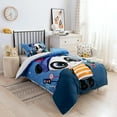 thumbnail image 3 of 3D Cartoon Animal Panda Funda de edredón Set Ropa de cama Set Funda de edredón Fundas de almohada 203, 3 of 6