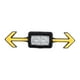 thumbnail image 3 of Intermitentes para casco de bicicleta, luz direccional, accesorio USB, 6 modos de luz, control remoto Negro, 3 of 9