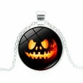 thumbnail image 1 of Collar para mujer, joyería para mujer, joyería para mujer, nueva moda, collar de cadena con colgante de cristal cabujón de Halloween, collar con colgante, 1 of 3