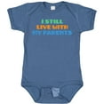 thumbnail image 3 of Inktastic I Still Live with My Parents Boys or Girls Baby Bodysuit, 3 of 5