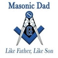 thumbnail image 2 of CafePress - Masonic Dads Mug - 11 oz Ceramic Mug - Novelty Coffee Tea Cup, 2 of 3