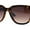 Tortoise Brown, variant on Classy Designer Horn Rim Hipster Plastic Fashion Sunglasses Slate Brown Navy