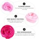thumbnail image 5 of 250 piezas de flores de cinta para manualidades, hechas a mano, rosas (colores variados), 5 of 5