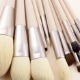 thumbnail image 3 of 12Pcs Professional Makeup Brush Set Super Soft Elastic Comfortable Morandi Color Cosmetic Brush Set Morandi Color + Box, 3 of 4