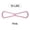 Pink, variant on Resistance Bands Figure 8 Exercise Band Stretch Workout Equipment Strength Training Toning Tool Portable Fitness Band for Home Gym Yoga Pilates