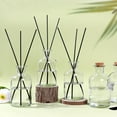 thumbnail image 3 of Decorative Glass Bottles with Cork Stoppers (8.5 fl oz. Round Bottles / 2 Pcs), 3 of 4