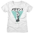 thumbnail image 1 of Mega Man Incoming White Women's T-Shirt, 1 of 2