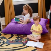 Jaxx 3.5 Ft Pillow Kids Bean Bag, Grape