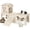 4 Houses, variant on Small Animal Habitat Wooden Castle With 3 Houses Indoor Multi-Level Climbing Tower