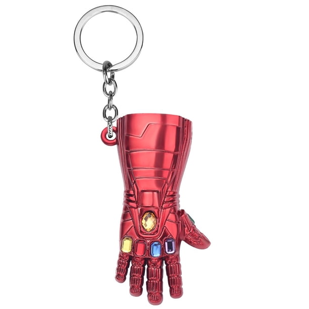 Llavero colgante de Los Vengadores de Marvel, llavero de Metal de superhéroe de Disney para bolso, llavero de martillo de Thor, abrebotellas, accesorios para hombres, regalo qiuyongming unisex