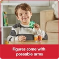 thumbnail image 3 of Set de figuras de acción hand2mind Numberblock Four con Terrible Twos, 3 of 9