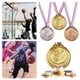 thumbnail image 5 of Medallas Ganador Plástico 3 Uds. Medalla Oro/plata/bronce para Juegos Pelota, 5 of 9