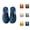 Navy, variant on Fuzzy Slippers for Women Soft Cozy Christmas House Slides Slippers Winter Linen Slippers Breathable Guest Slippers Indoor Slippers Non For Women Men At Home Hotel