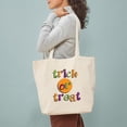 thumbnail image 3 of CafePress - Trick Or Treat 2 Tote Bag - Unisex Canvas Tote Bag, Beige, 1-Piece, 3 of 7