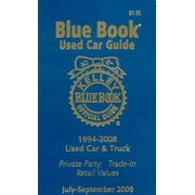 Pre-Owned Kelley Blue Book Used Car Guide, July-September 2009 (Paperback) 1883392780 9781883392789