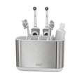 thumbnail image 1 of Joseph Joseph EasyStore Stainless-Steel Toothbrush Holder Bathroom Storage Organizer Caddy, Large, 1 of 8
