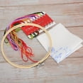 thumbnail image 2 of Zerodis Crossed Stitch Kit, Easy To Install Embroidery Kit, Clothing Cutting Fabrics Positioning For DIY Sewing, 2 of 8