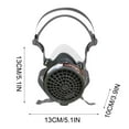 thumbnail image 3 of Reusable Gas Mask Under $5! Kadlawus Reusable Half Face Respirator Mask, Paint and Chemical Fume Protection for Work, Gas Mask with Filters for Woodworking, Welding, and Industrial Safety, 3 of 9