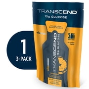 Transcend 15g Orange-flavored Glucose Gels 1 pack of 3