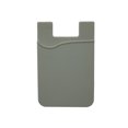 thumbnail image 1 of Smart Silicone Mobile Phone Wallet Card Stick On Cash Credit Card Holder Pouch-Grey, 1 of 5