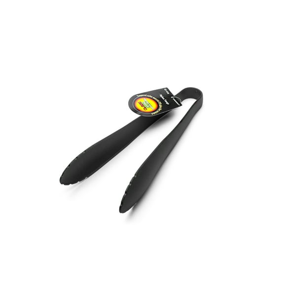 Nylon Cooking Tongs - Black, 2PC