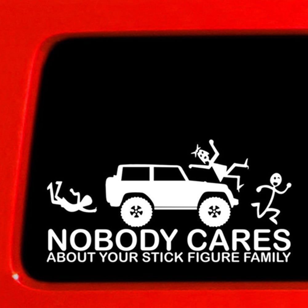 Smart Phone Funny Cartoon Car Bumper Sticker Decal "SIZES''