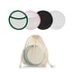 thumbnail image 3 of Toallitas Desmaquillantes de Microfibra Lavables, 10uds, Disco Desmaquillante Reutilizable y Suave, Guante de Cuidado Facial con Bolsa para Almacenamiento y Limpieza de Todo Tipo, 3 of 5