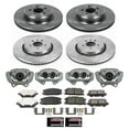 thumbnail image 2 of PowerStop Front and Rear Stock Replacement Brake Pad and Rotor Kit with Calipers Fits: DODGE Select Models KCOE7051, 2 of 3