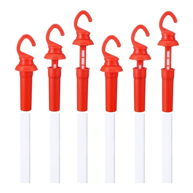 Visland 6Pcs/Set Scent Dispenser with Rain Protection Leak Proof Drop Wick with Replacement Felt Air Tight Portable Scent Dispenser for Hunting
