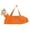 Orange, variant on FYTPOV Cozy Comfort Carrier, Foldable Cat Bag, Cat Carrier Bag and Cat Restraint Bag for Grooming, Vet Visits, Medication Administration, Dental Care, Nail Trimming, Travel