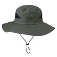 thumbnail image 1 of Gorro de pesca Boonie Wdftyju unisex ajustable para pesca al aire libre senderismo verde militar, 1 of 7