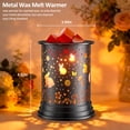 thumbnail image 5 of UNTIMATY Metal Wax Warmer Electric Wax Melt Warmer for Scented Wax Candle Oil Burner Melting Night Light for Gift, 5 of 9