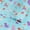 Blue Cats, variant on Gift Wrapping Paper Roll,Cute Dinosaurs Happy Birthday Wrapping Paper for Boys,Wrapping Paper Rolls Gift Wrap Paper Dinosaur Parties,Baby Showers,Happy Bday Wrap,17 inch X 120 inch Per Roll