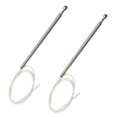 thumbnail image 1 of 2X Antenna Mast & Rope for Nissan Patrol Gu Y61 98-04 Power Motorised Aerial Repair 131364070370, 1 of 5