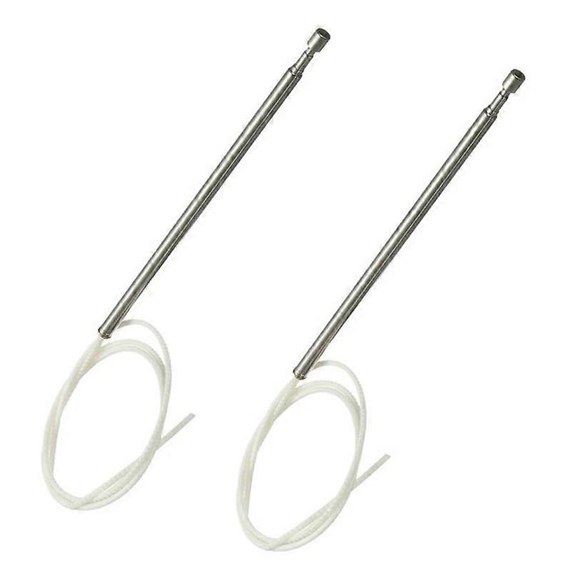 2X Antenna Mast & Rope for Nissan Patrol Gu Y61 98-04 Power Motorised Aerial Repair 131364070370