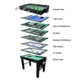 thumbnail image 1 of KICK Defender 48" 10-en-1 Multi-Jeu Table (Black), 1 of 11