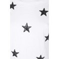 thumbnail image 3 of Carbon Copy T-Shirt à Sequins pour Femmes, Blanc, Juniors, Moyen, 3 of 3