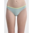 thumbnail image 3 of No Boundaries Cotton Bikini Panties, 5-Pack, Women’s and Women’s Plus, 3 of 8