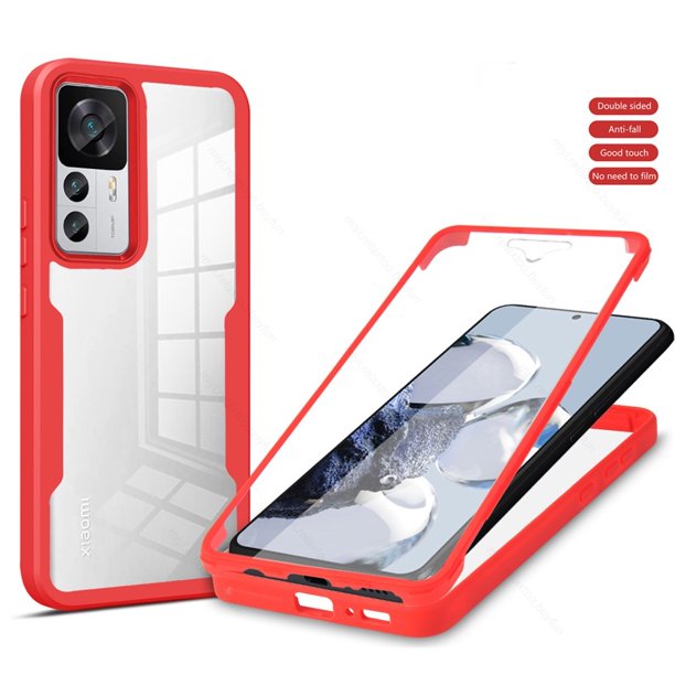 Cubierta A Prueba De Golpes De Cuerpo Completo De 360 Grados Para Xiaomi 12 Lite 12S 12X Mi 12T Pro 12S Ultra Case Protección Completa Impermeable Protector De Pantalla Incorporado TPU Parachoques Car